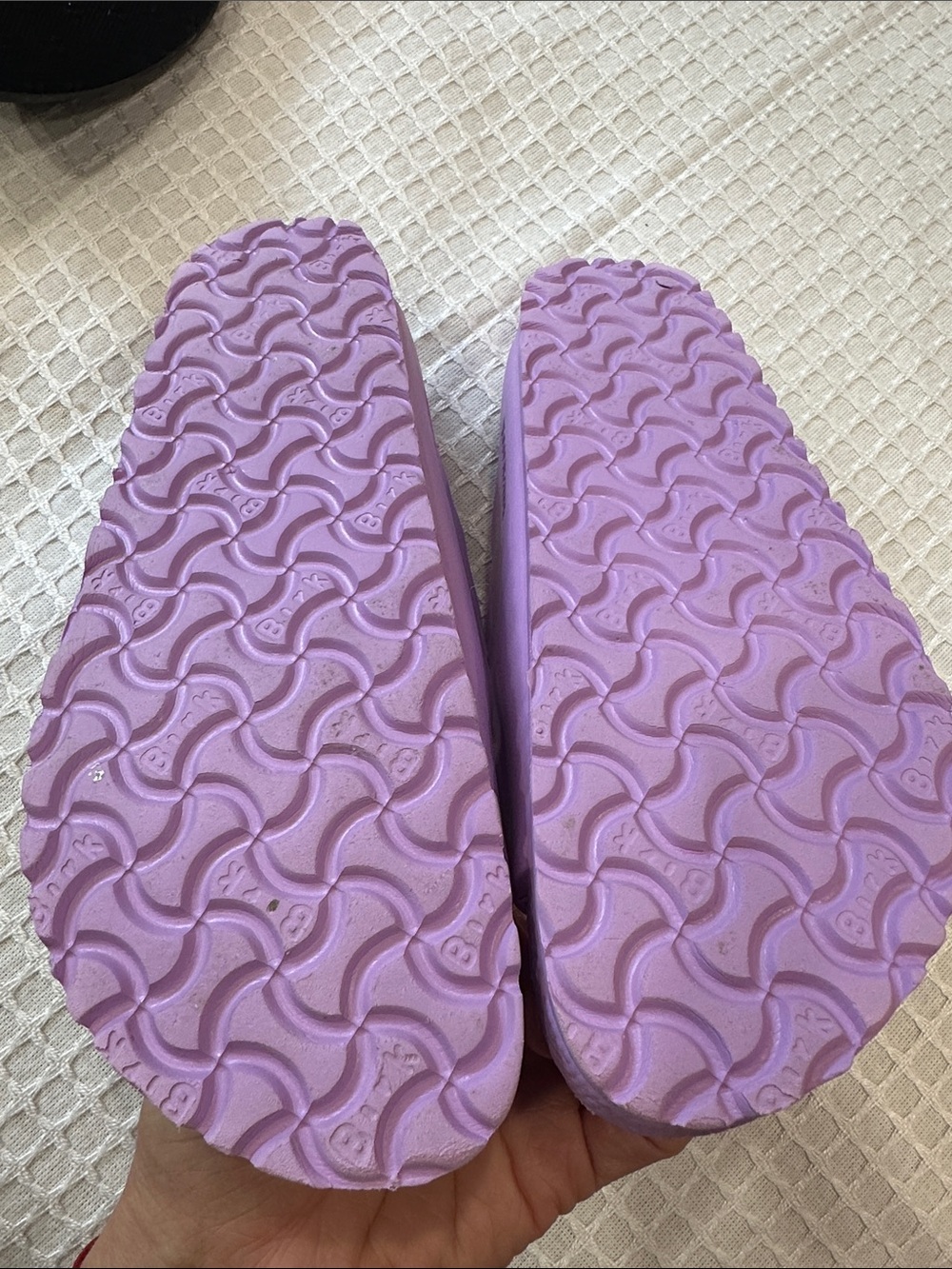 Birkenstocks Arizona Eva Lavender Essentials Slide Sandals Size 40 - Picture 4 of 4